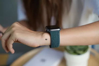 Braided Solo Loop For Apple Watch 44MM 45MM 46MM Series 4 5 6 7 8 9 10 11 (SE 2 3 Gen)