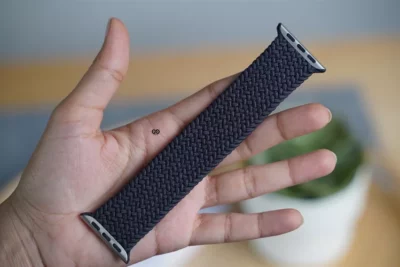 Braided Solo Loop For Apple Watch 44MM 45MM 46MM Series 4 5 6 7 8 9 10 11 (SE 2 3 Gen)