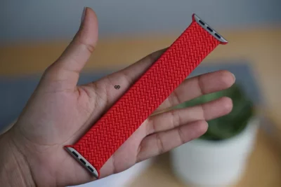 Braided Solo Loop For Apple Watch 44MM 45MM 46MM Series 4 5 6 7 8 9 10 11 (SE 2 3 Gen)