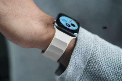 Beige FKM Casual Sports Band For Apple Watch 44MM 45MM 46MM Series 4 5 6 7 8 9 10 11 (SE 2 3 Gen)