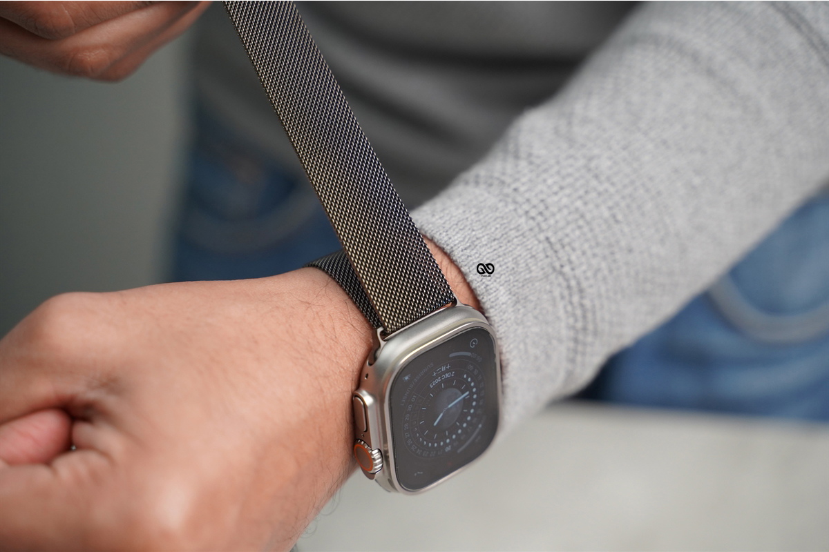 Milanese Magnetic Metal Loop For Apple Watch 49 MM (Series Ultra/Ultra 2/Ultra 3) 81 Milanese Magnetic Metal Loop For Apple Watch 49 MM (Series Ultra/Ultra 2/Ultra 3) - Image 81