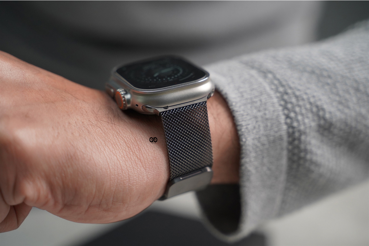 Milanese Magnetic Metal Loop For Apple Watch 49 MM (Series Ultra/Ultra 2/Ultra 3) 86 Milanese Magnetic Metal Loop For Apple Watch 49 MM (Series Ultra/Ultra 2/Ultra 3) - Image 86