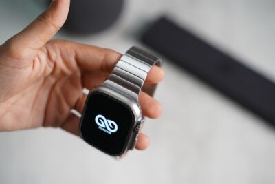 Stainless Steel 316L Link Strap Metal Bracelet With Detachable Link For Apple Watch 49 MM (Series Ultra/Ultra 2/Ultra 3)