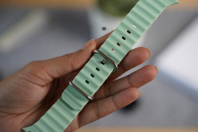 Silicone Ocean Band For Apple Watch 42MM 41MM 40MM Series 4 5 6 7 8 9 10 SE SE 2 Gen