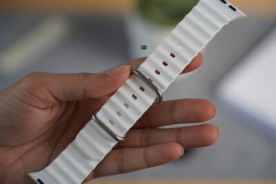 Silicone Ocean Band For Apple Watch 42MM 41MM 40MM Series 4 5 6 7 8 9 10 SE SE 2 Gen