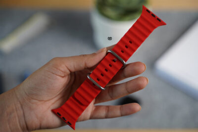 Silicone Ocean Band For Apple Watch 42MM 41MM 40MM Series 4 5 6 7 8 9 10 SE SE 2 Gen