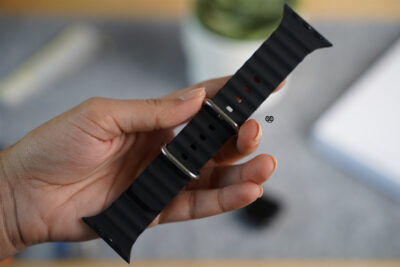 Silicone Ocean Band For Apple Watch 42MM 41MM 40MM Series 4 5 6 7 8 9 10 SE SE 2 Gen