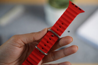 Silicone Ocean Band For Apple Watch 42MM 41MM 40MM Series 4 5 6 7 8 9 10 SE SE 2 Gen