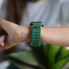 Forest Green Silicone Ocean Band For Apple Watch 42MM 41MM 40MM Series 4 5 6 7 8 9 10 11 SE SE 2 Gen
