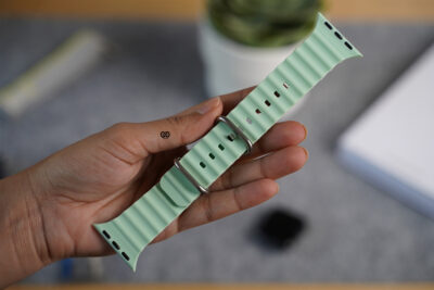 Silicone Ocean Band For Apple Watch 42MM 41MM 40MM Series 4 5 6 7 8 9 10 SE SE 2 Gen