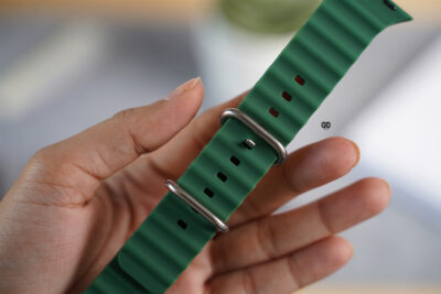 Silicone Ocean Band For Apple Watch 42MM 41MM 40MM Series 4 5 6 7 8 9 10 SE SE 2 Gen