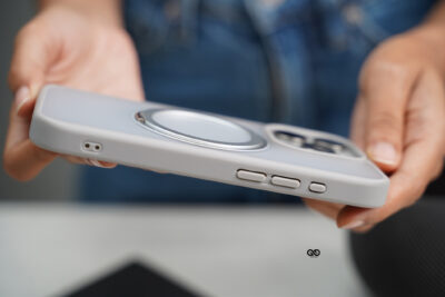 Natural Shockproof Slim Case with 360 Degree Rotatable Magsafe Ring For iPhone 15/15Pro/15Pro max