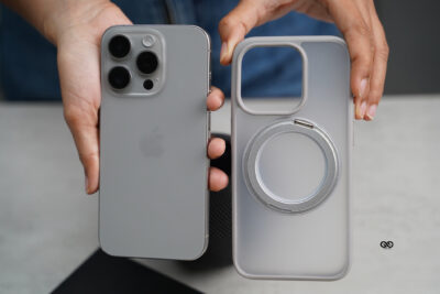 Natural Shockproof Slim Case with 360 Degree Rotatable Magsafe Ring For iPhone 15/15Pro/15Pro max