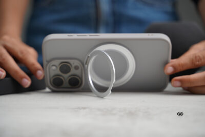 Natural Shockproof Slim Case with 360 Degree Rotatable Magsafe Ring For iPhone 15/15Pro/15Pro max