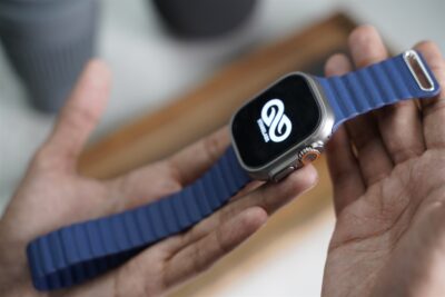 Blue Magnetic Leather Loop For Apple Watch 49 (Series Ultra/Ultra 2/Ultra 3) 14 Blue Magnetic Leather Loop For Apple Watch 49 (Series Ultra/Ultra 2/Ultra 3)