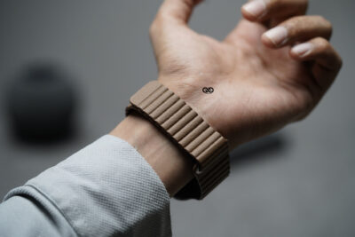 Saddle Brown Magnetic Leather Loop For Apple Watch 44MM 45MM 46MM Series 4 5 6 7 8 9 10 SE SE 2 Gen