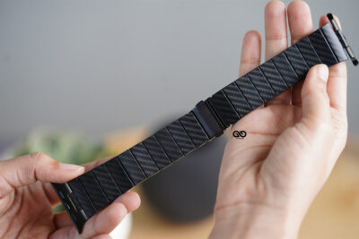 Carbon Fiber Textured Strap For Apple Watch 49 MM Series Ultra/Ultra 2