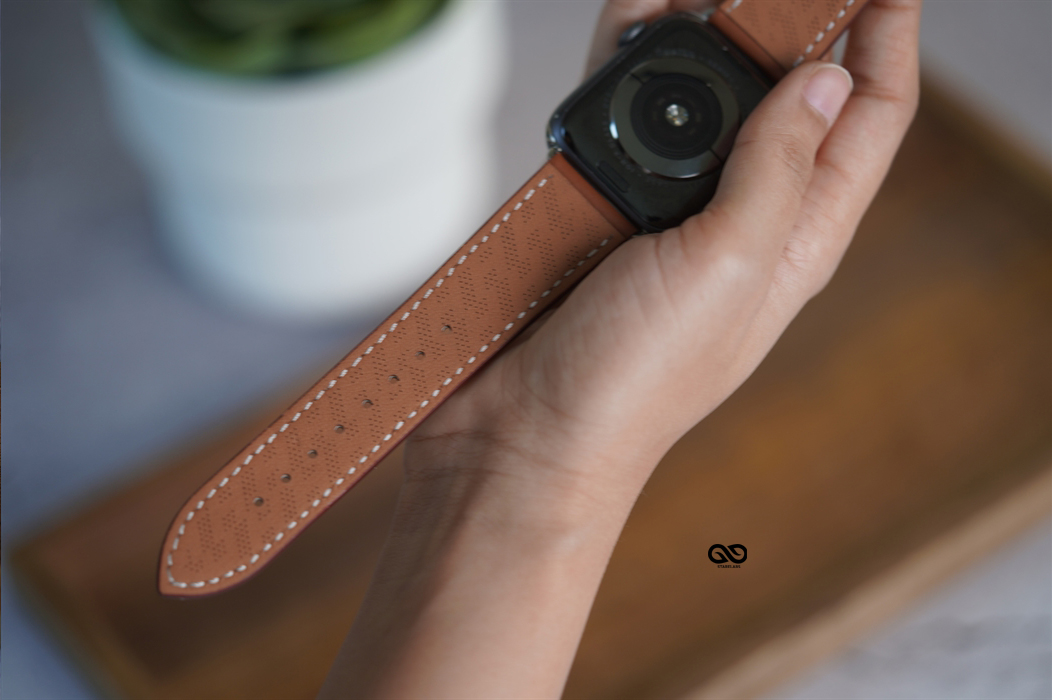 Faux leather strap (casual/office look) For Apple Watch Apple Watch 42MM 41MM 40MM Series 4 5 6 7 8 9 10 11 SE SE 2 Gen 48 Faux leather strap (casual/office look) For Apple Watch Apple Watch 42MM 41MM 40MM Series 4 5 6 7 8 9 10 11 SE SE 2 Gen - Image 48