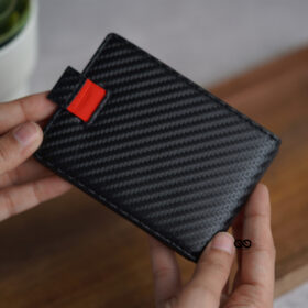 Carbon Fiber Wallet With Money Clip