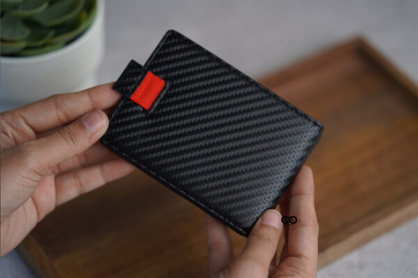 Carbon Fiber Wallet With Money Clip