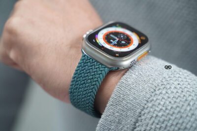 Midnight Green Braided Solo Loop For Apple Watch 49 (Series Ultra/Ultra 2/Ultra 3)