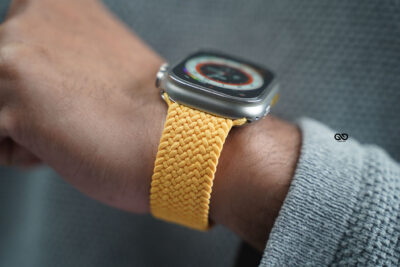 Maize Braided Solo Loop For Apple Watch 49 (Series Ultra/Ultra 2/Ultra 3)
