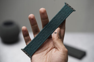 Midnight Green Braided Solo Loop For Apple Watch 49 (Series Ultra/Ultra 2/Ultra 3)