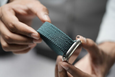 Midnight Green Braided Solo Loop For Apple Watch 49 (Series Ultra/Ultra 2/Ultra 3)