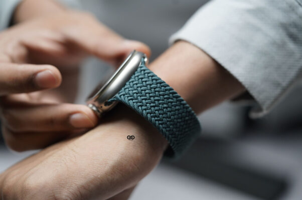 Midnight Green Braided Solo Loop For Apple Watch 49 (Series Ultra/Ultra 2/Ultra 3)