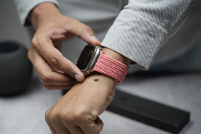 Pink Punch Braided Solo Loop For Apple Watch 49 (Series Ultra/Ultra 2/Ultra 3)
