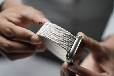 Starlight Braided Solo Loop For Apple Watch 49 (Series Ultra/Ultra 2/Ultra 3)