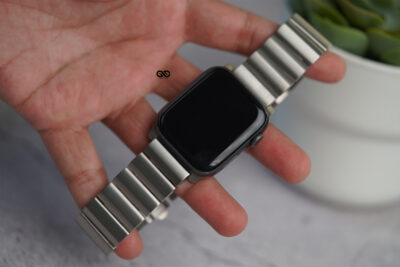 Ultra Modern Titanium Strap For Apple Watch 44MM 45MM 46MM Series 4 5 6 7 8 9 10 11 12 SE SE2 SE3 Gen 21 Ultra Modern Titanium Strap For Apple Watch 44MM 45MM 46MM Series 4 5 6 7 8 9 10 11 12 SE SE2 SE3 Gen - Image 2