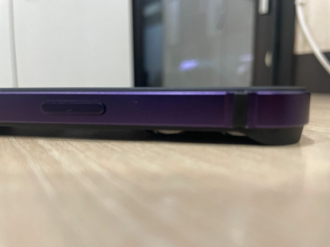 Deep Purple Fiber Bumper For Iphone 14 Pro Bumper Not A Case Starelabs® India 9426