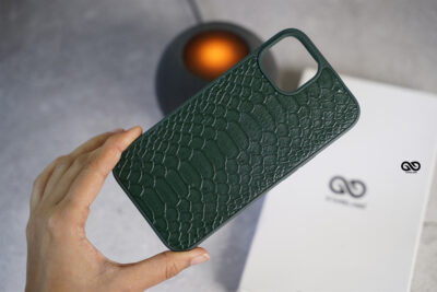 Designer Croc Textured Faux Leather Case