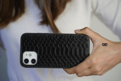 Designer Croc Textured Faux Leather Case