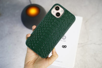 Designer Croc Textured Faux Leather Case