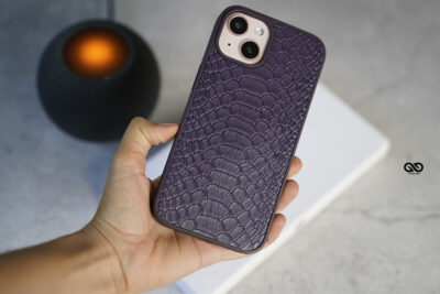 Designer Croc Textured Faux Leather Case