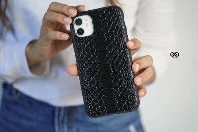 Designer Croc Textured Faux Leather Case