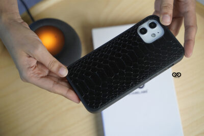 Designer Croc Textured Faux Leather Case