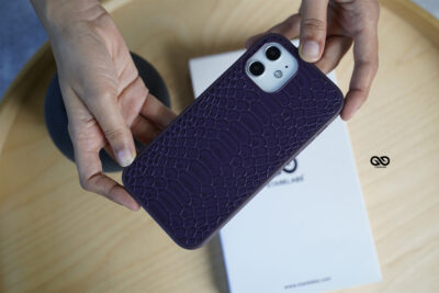 Designer Croc Textured Faux Leather Case