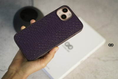 Designer Croc Textured Faux Leather Case