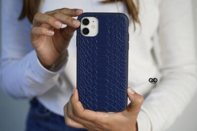 Designer Croc Textured Faux Leather Case