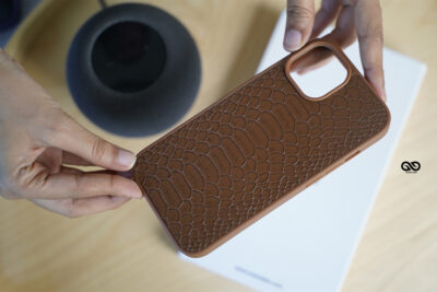 Designer Croc Textured Faux Leather Case