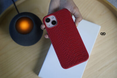 Designer Croc Textured Faux Leather Case