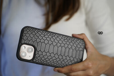 Designer Croc Textured Faux Leather Case