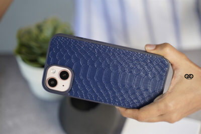 Designer Croc Textured Faux Leather Case