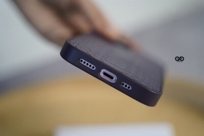 Designer Croc Textured Faux Leather Case