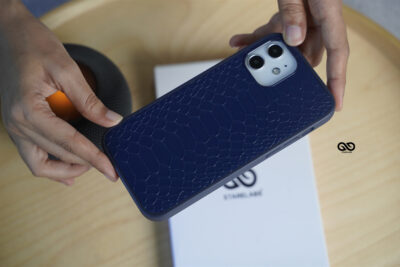 Designer Croc Textured Faux Leather Case