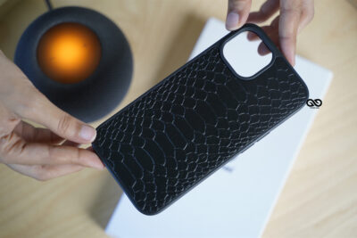 Designer Croc Textured Faux Leather Case