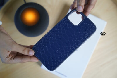 Designer Croc Textured Faux Leather Case